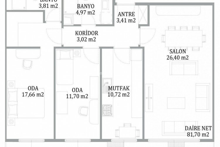 Квартира 3+1 в Стамбуле, Турция | SBB-64995