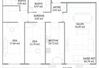 Квартира 3+1 в Стамбуле, Турция | SBB-64995