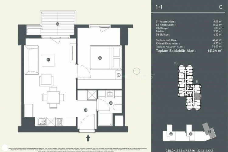 Квартира 3+1 в Стамбуле, Турция | PTE-65002