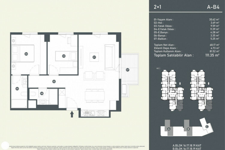 Квартира 3+1 в Стамбуле, Турция | PTE-65002
