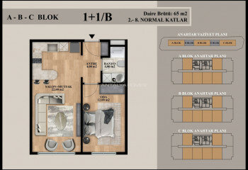 Квартира 1+1 в Эсеньюрте, Турция | STE-65006