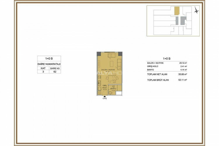 Квартира 3+1 в Стамбуле, Турция | PBB-65141