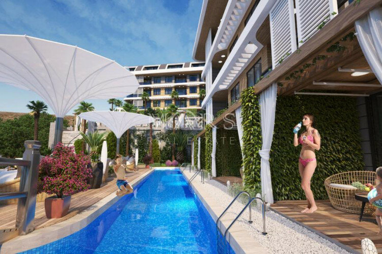 Квартира 1+1 в Алании, Турция | STE-65202