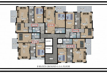 Квартира 2+1 в Алании, Турция | STE-65211