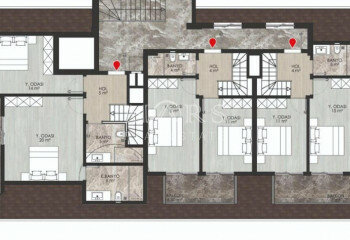 Квартира 3+1 в Алании, Турция | PTE-65219