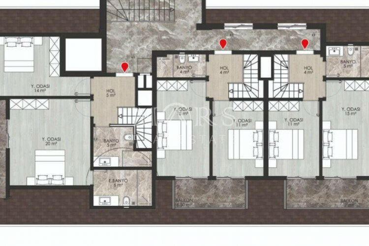 Квартира 2+1 в Алании, Турция | PBB-65218