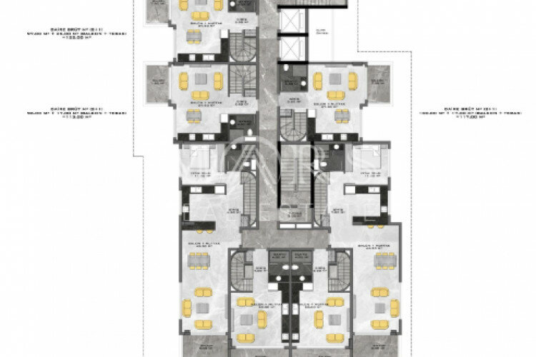 Квартира 1+1 в Алании, Турция | PTE-65223