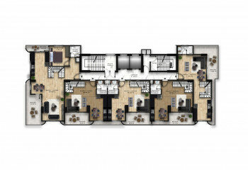 Квартира 2+1 в Алании, Турция | PTE-65233