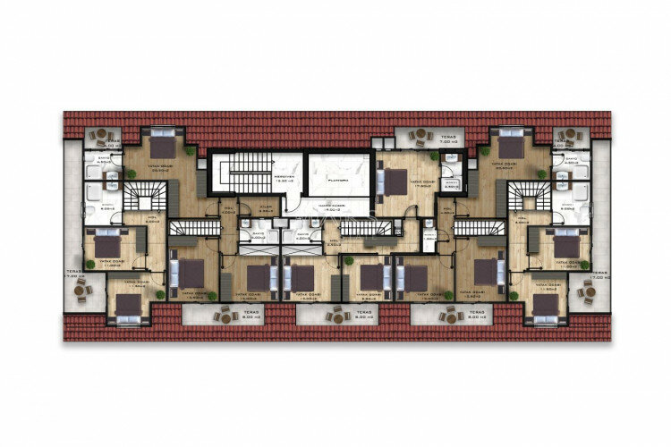 Квартира 4+1 в Алании, Турция | PBB-65235