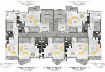 Квартира 2+1 в Алании, Турция | PTE-65241