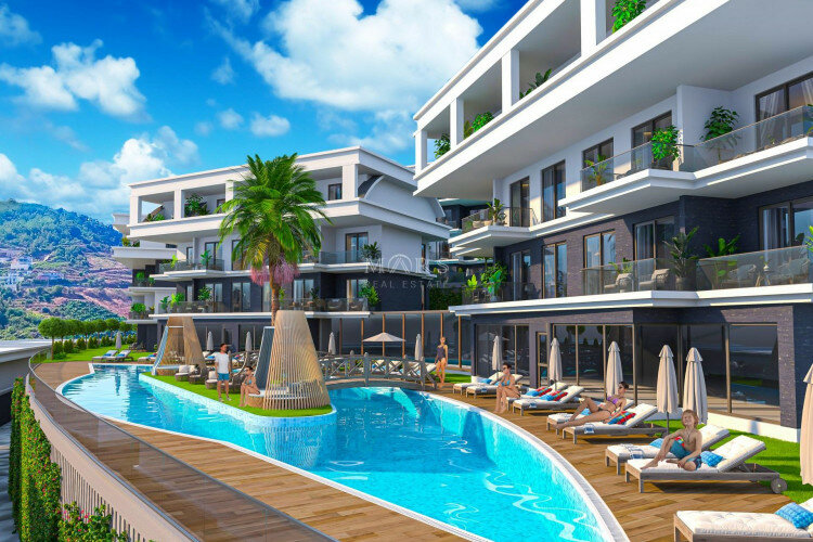 Квартира 1+1 в Алании, Турция | PKK-65244