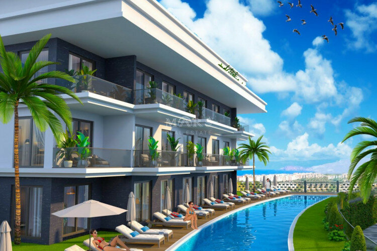 Квартира 2+1 в Алании, Турция | PTE-65245