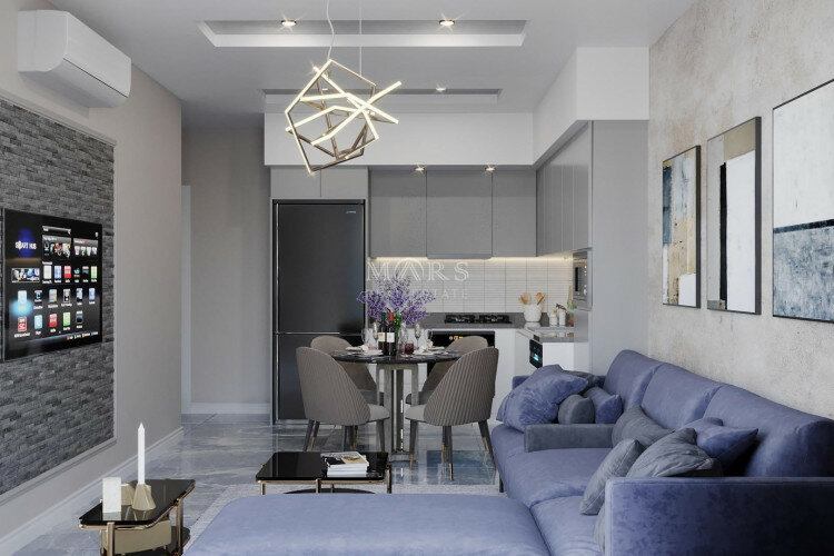 Квартира 2+1 в Алании, Турция | PTE-65257