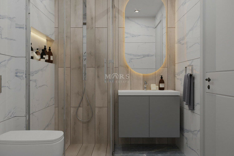 Квартира 2+1 в Алании, Турция | PTE-65257