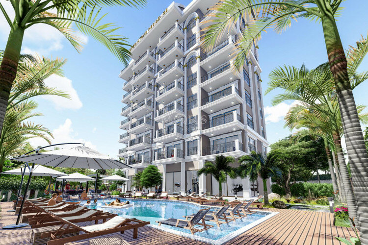 Квартира 1+1 в Алании, Турция | PTE-65262