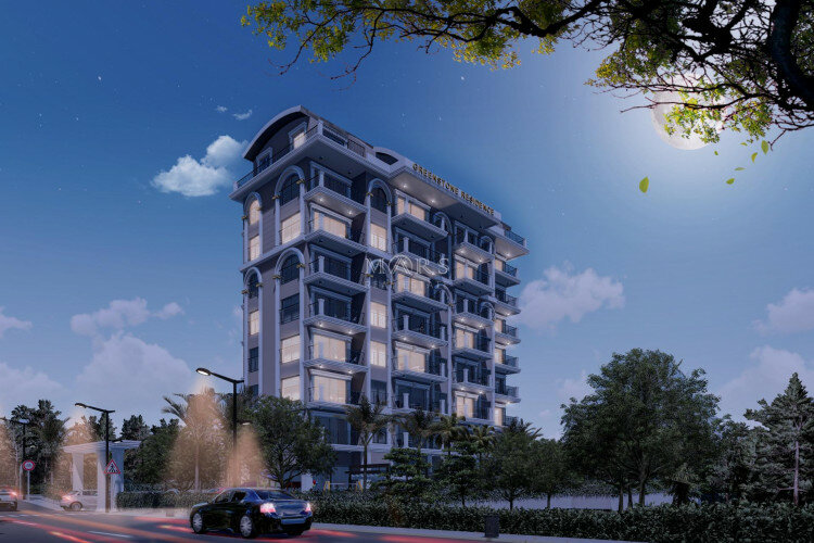 Квартира 1+1 в Алании, Турция | PTE-65262