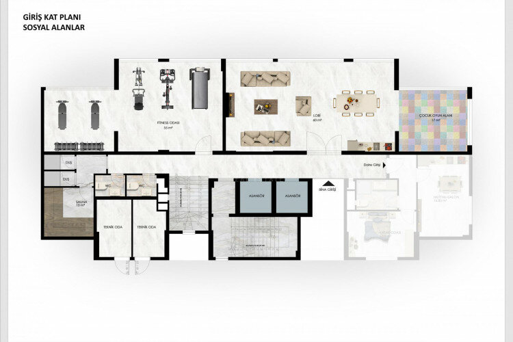 Квартира 1+1 в Алании, Турция | PTE-65262