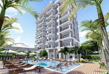 Квартира 1+1 в Алании, Турция | PTE-65262