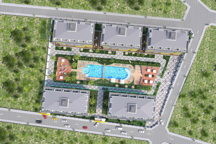 Квартира 2+1 в Алании, Турция | STE-65268