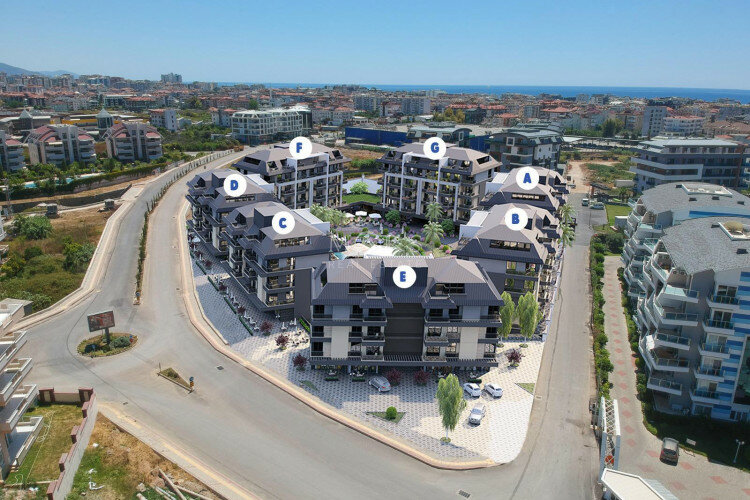 Квартира 2+1 в Алании, Турция | PTE-65265