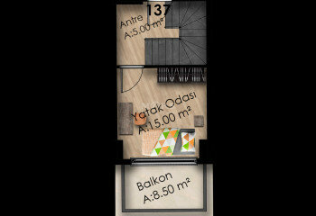 Квартира 4+1 в Алании, Турция | PTE-65285