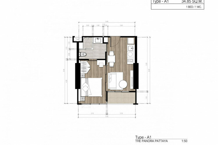 Кондоминиум в Паттайе, Таиланд | THE407290