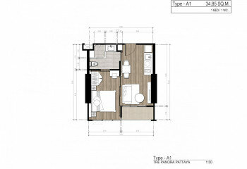 Кондоминиум в Паттайе, Таиланд | THE407290
