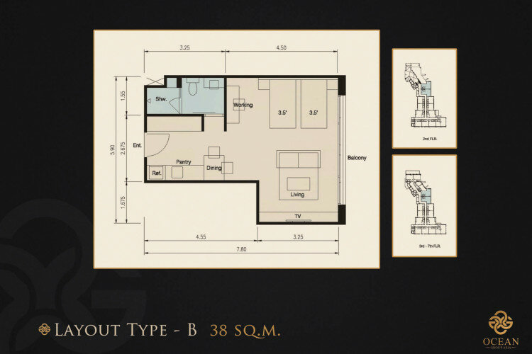 Кондоминиум в Сурине, Таиланд | THE207664