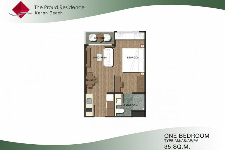 Кондоминиум в Кароне, Пхукет, Таиланд | THE126900