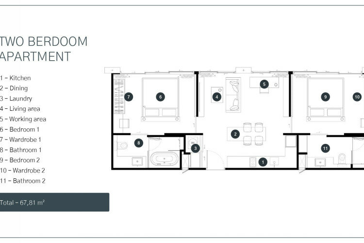 Кондоминиум в Раваи, Таиланд | THE205154
