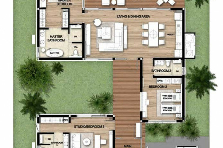 Вилла в Лаянае, Пхукет, Таиланд | THE526763