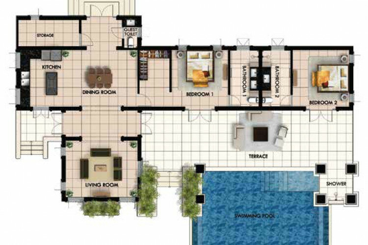 Вилла в Хуахине, Таиланд | THE307118