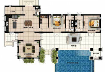 Вилла в Хуахине, Таиланд | THE307118