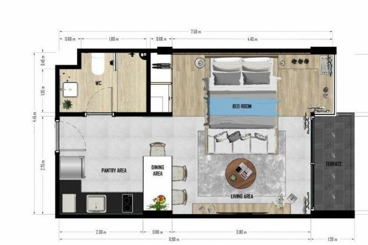 Кондоминиум на Пхукете, Таиланд | THE313693