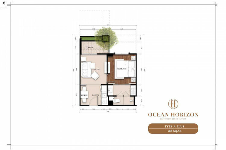 Кондоминиум в Джомтьене, Паттайя, Таиланд | THE107577