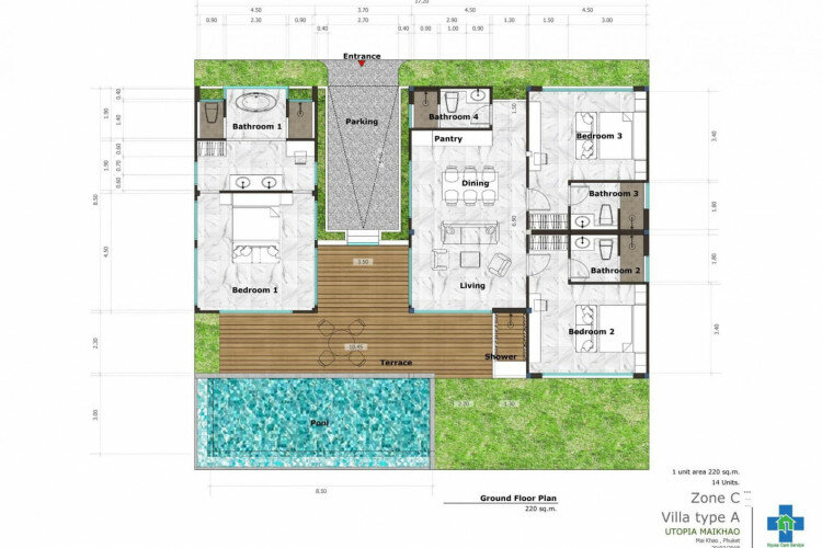 Кондоминиум в Май Кхао, Пхукет, Таиланд | THE108298