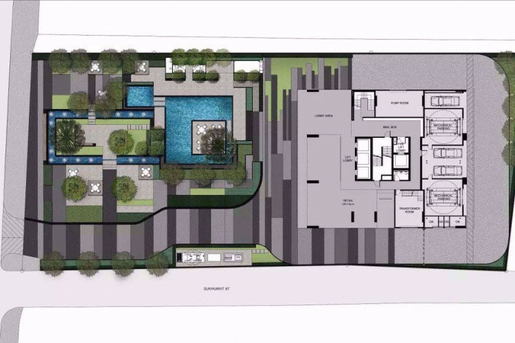 Дуплекс в Бангкоке, Таиланд | THE552953