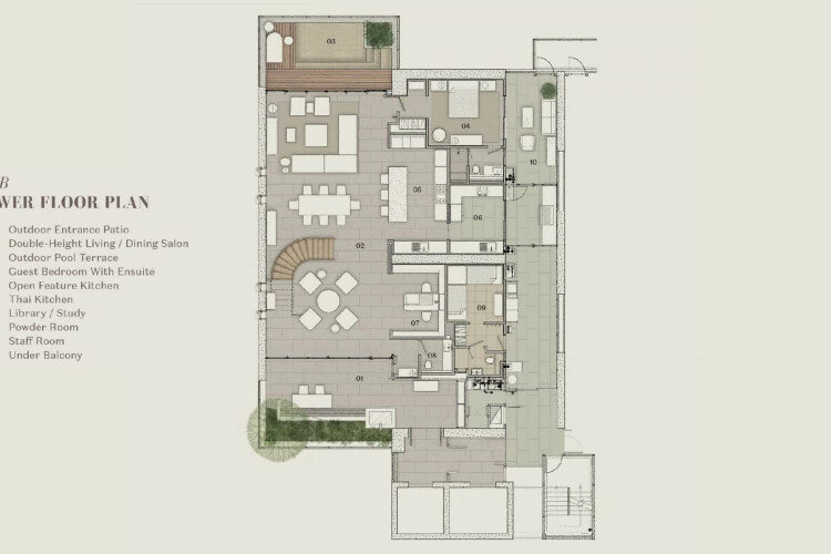 Дом в Бангкоке, Таиланд | THE407748