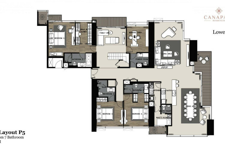 Дом в Бангкоке, Таиланд | THE507523