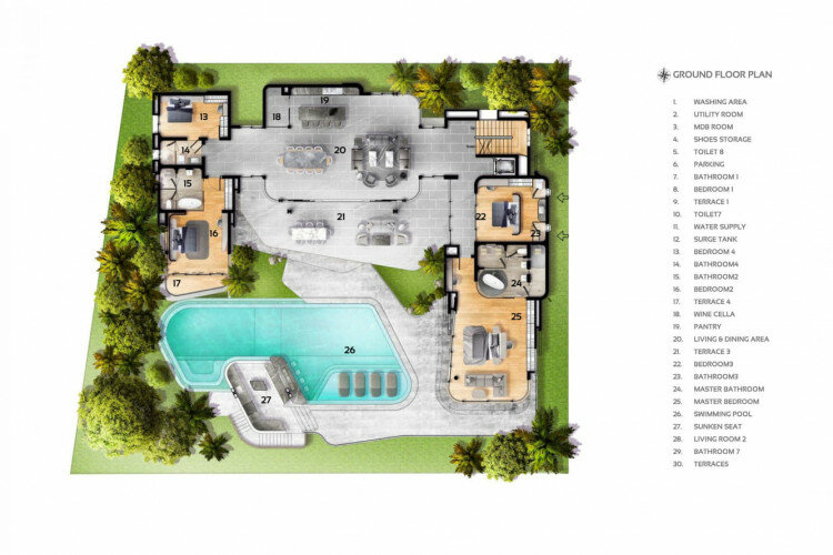 Вилла в Лаянае, Пхукет, Таиланд | THE207188