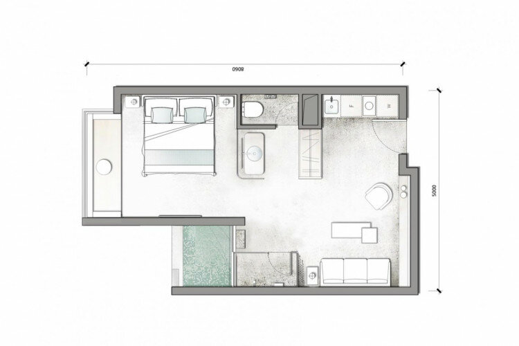 Кондоминиум в Камале, Пхукет, Таиланд | THE137850