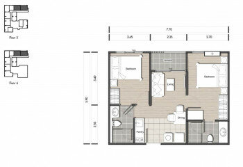 Кондоминиум в Бангкоке, Таиланд | THE308108