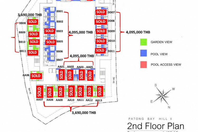 Кондоминиум в Патонге, Таиланд | THE308241