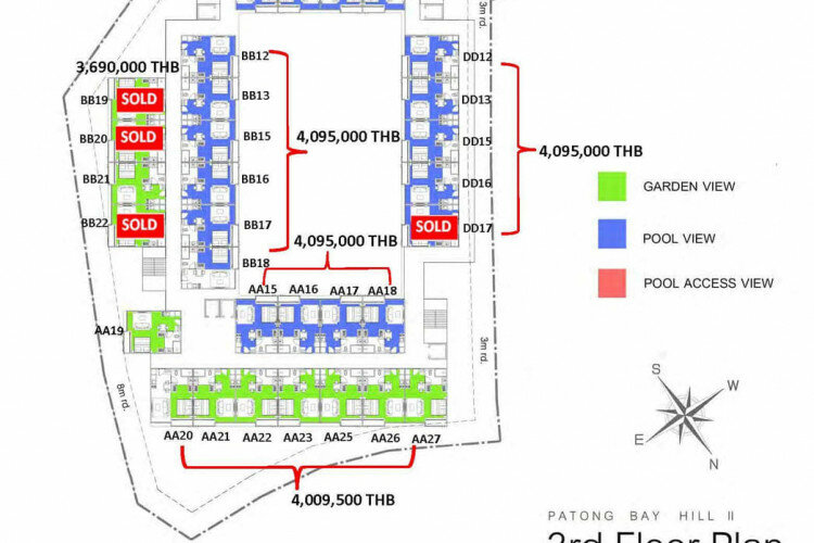 Кондоминиум в Патонге, Таиланд | THE308241