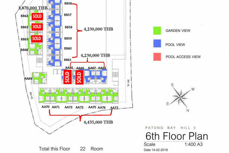Кондоминиум в Патонге, Таиланд | THE308241