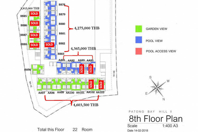 Кондоминиум в Патонге, Таиланд | THE308241