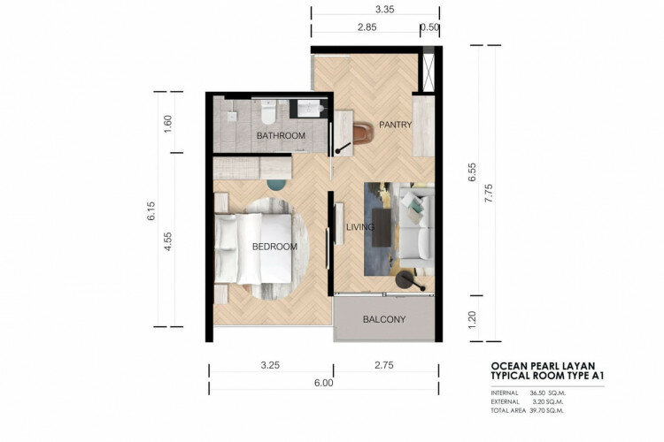 Кондоминиум в Лаянае, Пхукет, Таиланд | THE207085