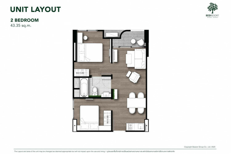 Кондоминиум в Чонбури, Таиланд | THE456213