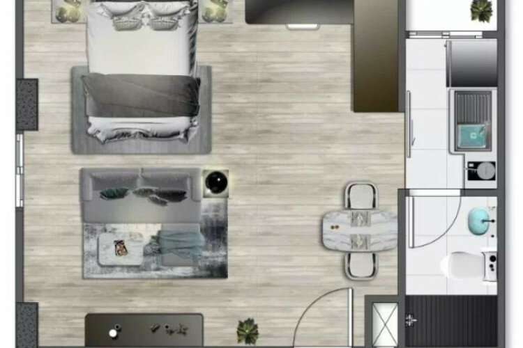 Кондоминиум на Пхукете, Таиланд | THE548335