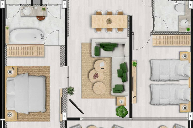 Кондоминиум на Пхукете, Таиланд | THE356118